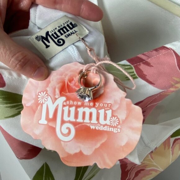 NWT Show Me Your Mumu Kendall Maxi Dress Floral Lily Size Small Bohemian Boho S - Picture 5 of 10